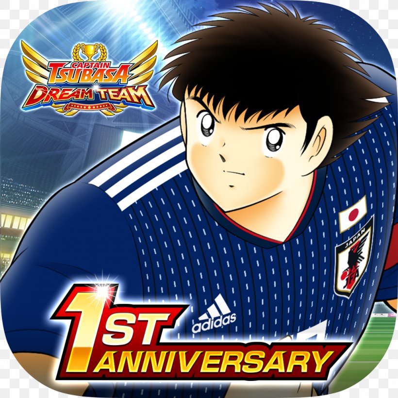 Captain Tsubasa: Tatakae Dream Team キャプテン翼 ～たたかえドリームチーム～ K-Lab Android Application Package, PNG, 1024x1024px, Watercolor, Cartoon, Flower, Frame, Heart Download Free