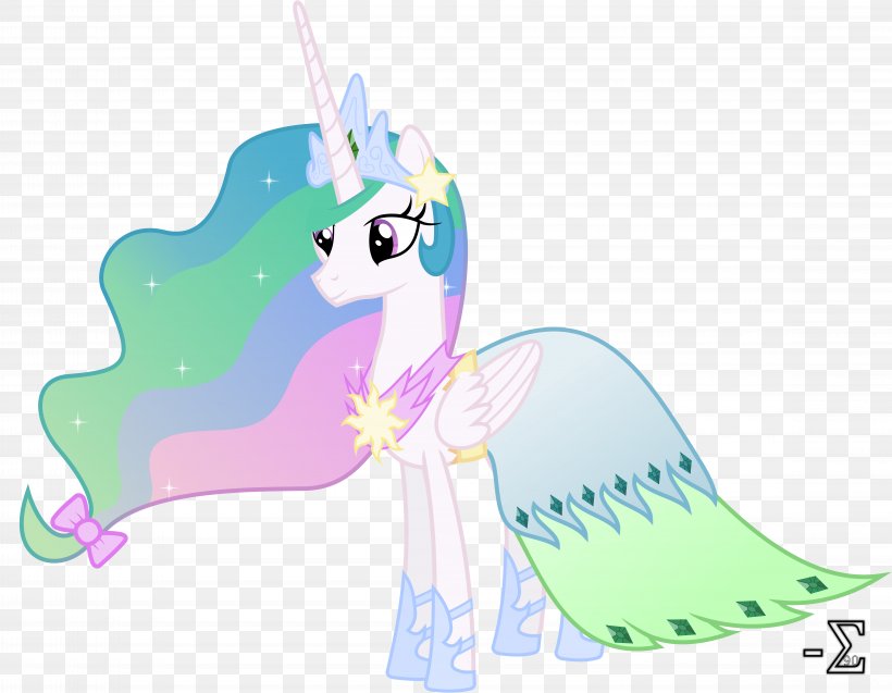 Princess Celestia Dress My Little Pony Rainbow Dash, PNG, 9230x7180px, Princess Celestia, Art, Cartoon, Dress, Equestria Download Free