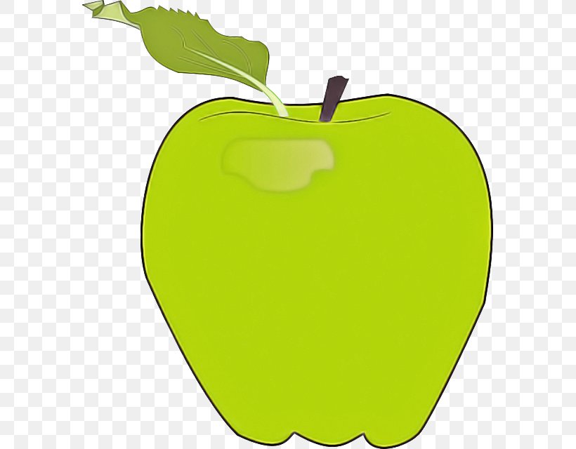 Green Apple Clip Art Leaf Fruit, PNG, 585x640px, Green, Apple, Bell Pepper, Fruit, Granny Smith Download Free