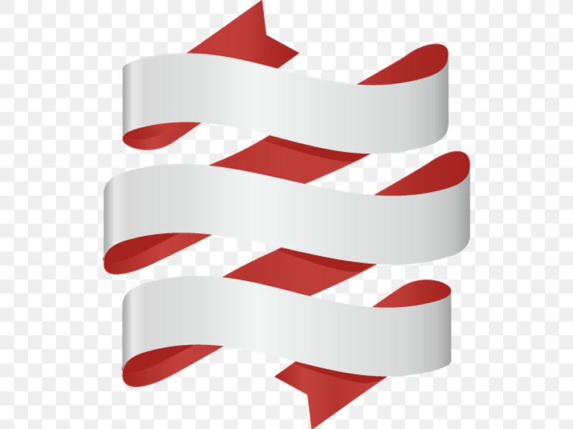 Red Clip Art Ribbon Line Flag, PNG, 526x614px, Red, Flag, Logo, Material Property, Ribbon Download Free