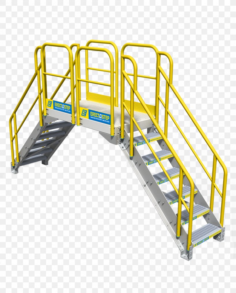 Stairs Scaffolding Ladder Prefabrication Building, PNG, 1000x1241px, Stairs, Aluminium, Building, Chute, Erectastep Download Free