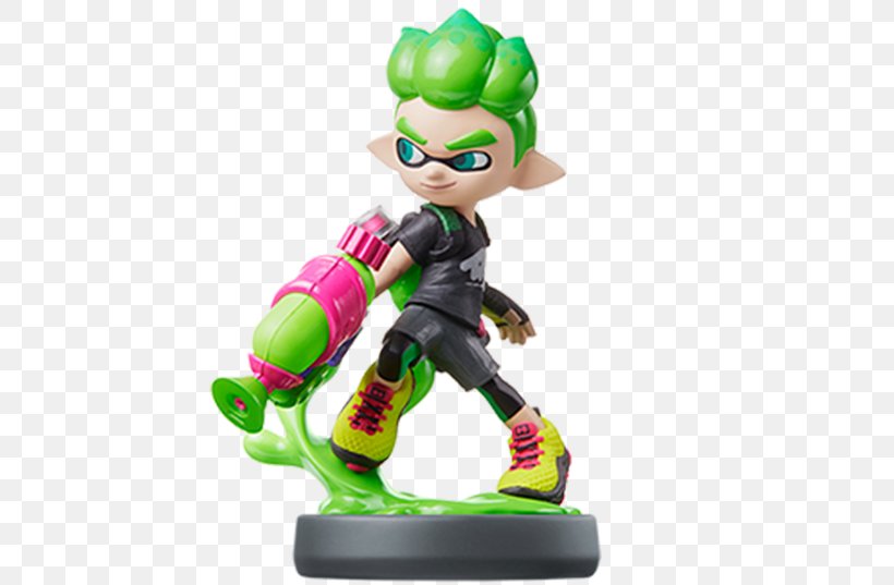 Splatoon 2 Super Smash Bros. For Nintendo 3DS And Wii U, PNG, 500x537px, Splatoon 2, Action Figure, Amiibo, Fictional Character, Figurine Download Free