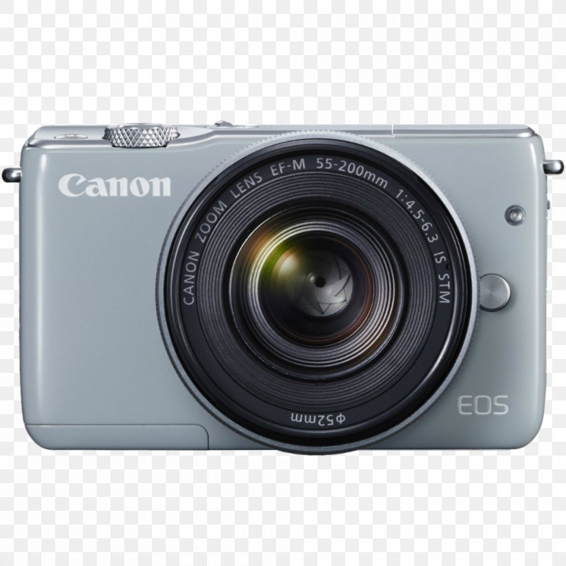 Canon EOS M100 Canon EF Lens Mount Mirrorless Interchangeable-lens Camera, PNG, 1000x1000px, Canon Eos M, Autofocus, Camera, Camera Accessory, Camera Lens Download Free