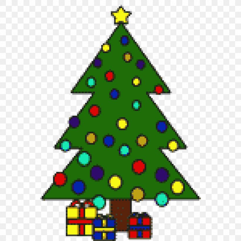 Clip Art Christmas Tree Christmas Day Gift, PNG, 1024x1024px, Christmas Tree, Christmas, Christmas Card, Christmas Day, Christmas Decoration Download Free