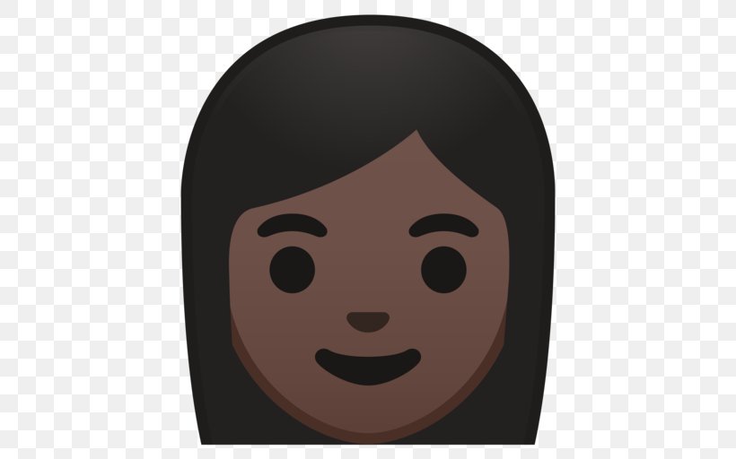 Dark Skin Human Skin Color Face Nose, PNG, 512x512px, Dark Skin, Emoji, Face, Facial Expression, Head Download Free