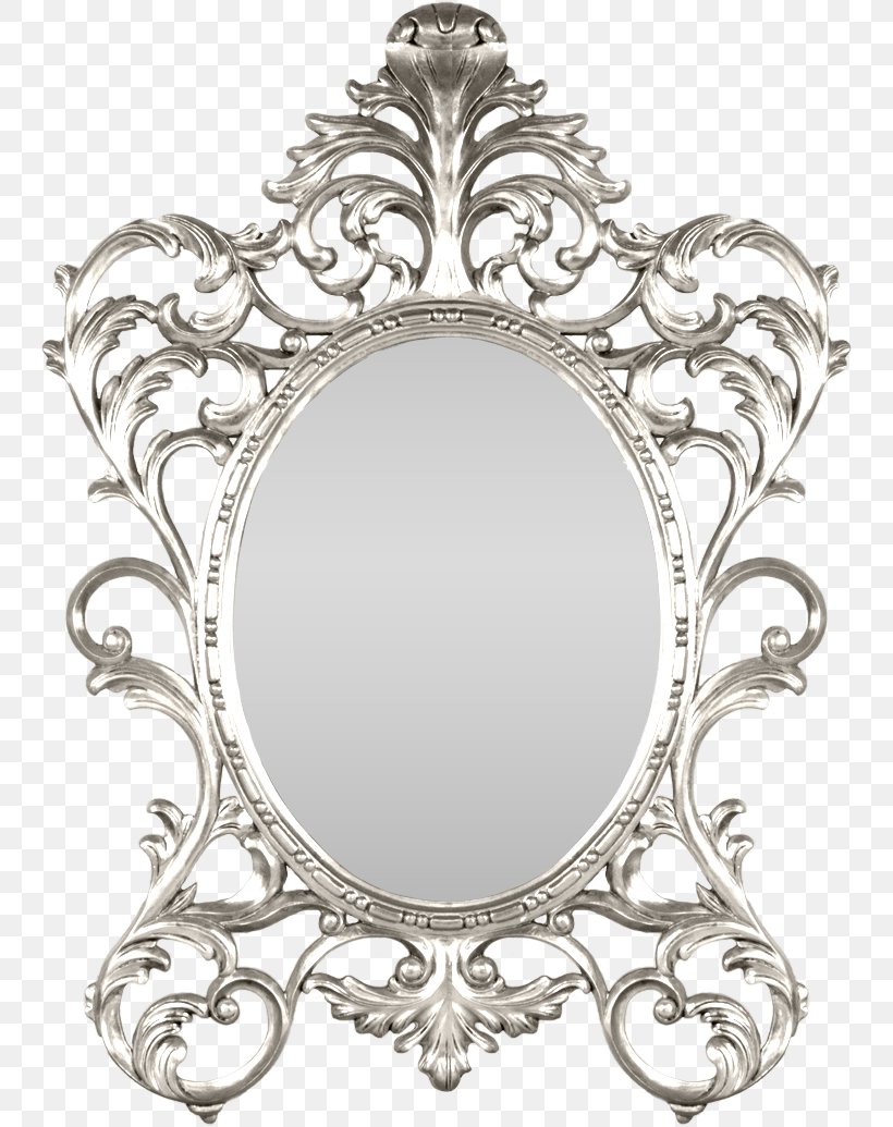 Mirror Silver Picture Frames Decorative Arts Gold, PNG, 744x1035px, Mirror, Art, Baroque, Decor, Decorative Arts Download Free