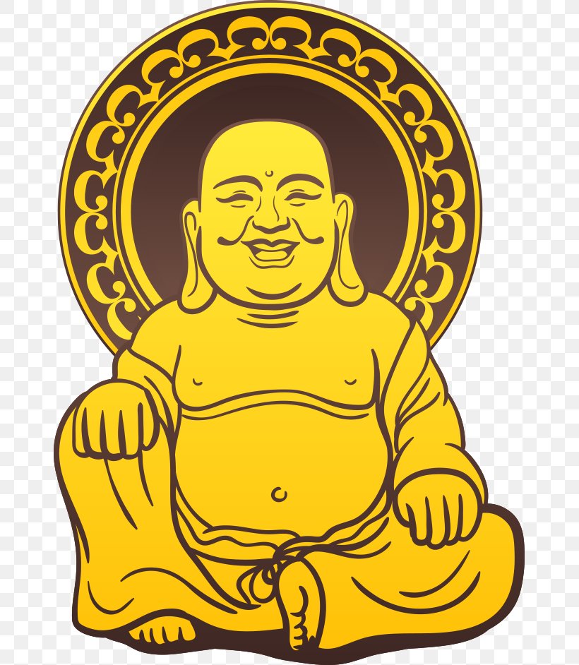 Golden Buddha Gautama Buddha Illustration, PNG, 667x942px, Gautama Buddha, Area, Art, Artwork, Black And White Download Free