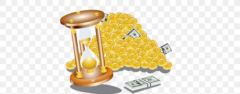 Hourglass, PNG, 597x323px, Hourglass, Gold, Money, Yellow Download Free