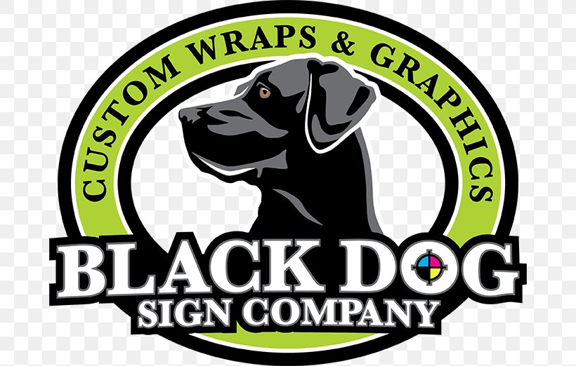Labrador Retriever Logo Label Decal Black Dog Sign Company, PNG, 680x522px, Labrador Retriever, Area, Brand, Carnivoran, Decal Download Free
