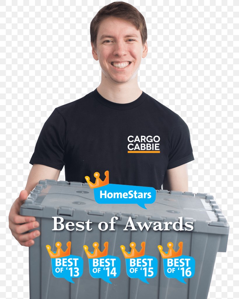 Cargo Cabbie HomeStars Toronto's Best Movers T-shirt, PNG, 767x1024px, Homestars, Blue, Brand, Com, Mover Download Free