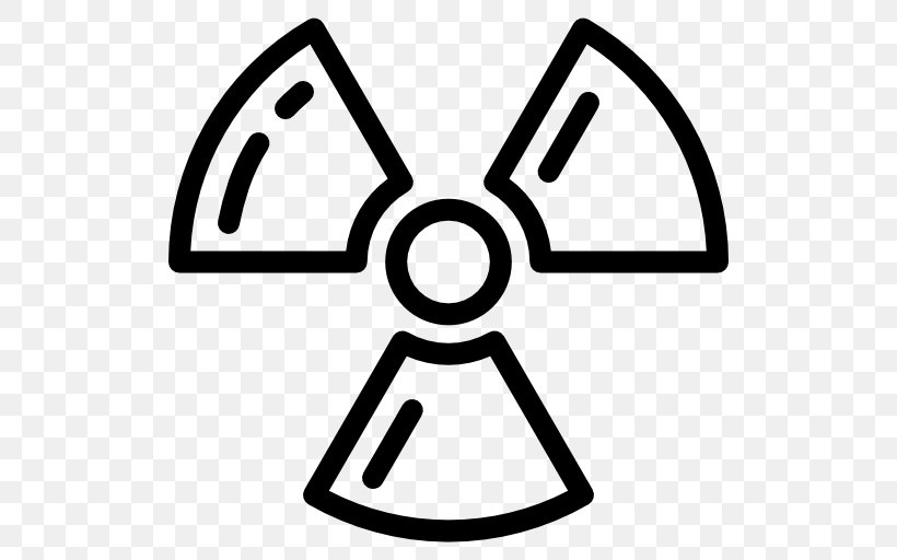 Royalty-free Radioactive Decay, PNG, 512x512px, Royaltyfree, Area, Biological Hazard, Black And White, Brand Download Free