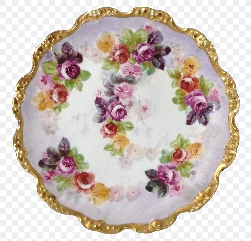 Plate Limoges Porcelain Limoges Porcelain Saucer, PNG, 788x788px, Plate, Antique, Ceramic, Charger, China Painting Download Free