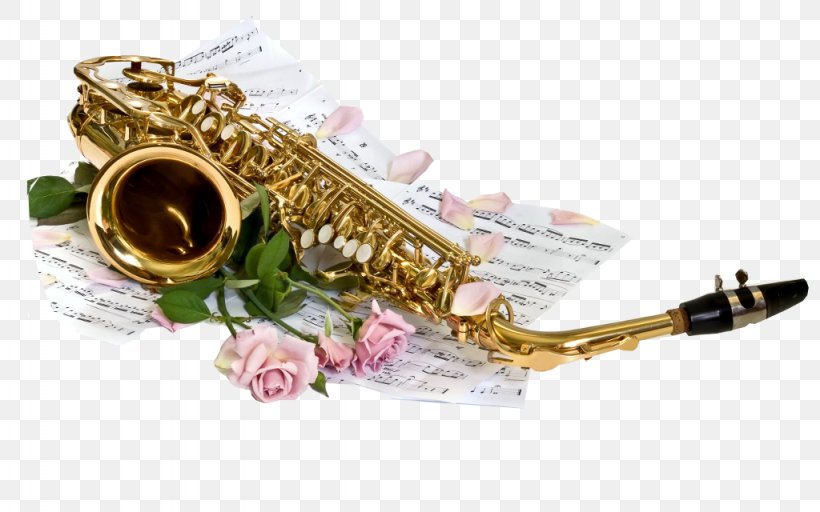 Alto Saxophone Desktop Wallpaper Musical Instruments, PNG, 1024x640px, Watercolor, Cartoon, Flower, Frame, Heart Download Free