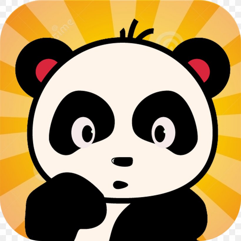 Giant Panda Cute Panda Pretty Panda Newborn Baby Panda Kawaii Bloqueio Png 1024x1024px Watercolor Cartoon Flower