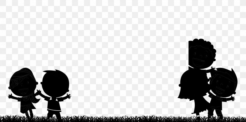 Human Behavior Silhouette Cartoon Desktop Wallpaper, PNG, 2016x1000px, Human Behavior, Animation, Behavior, Black M, Blackandwhite Download Free