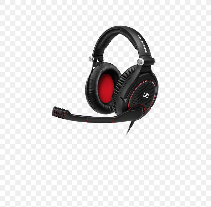 Black Microphone Sennheiser GAME ZERO Headphones Sennheiser GAME ONE, PNG, 519x804px, Black, Audio, Audio Equipment, Corsair Void Pro Rgb, Electronic Device Download Free