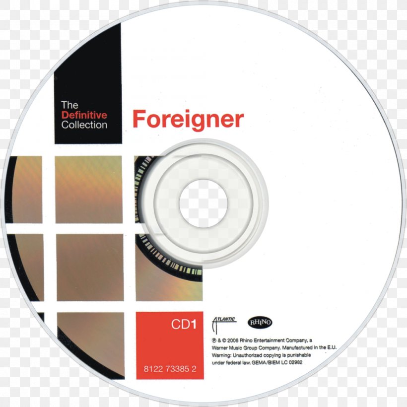 Compact Disc Foreigner The Definitive Collection I Want To Know What Love Is: The Ballads Album, PNG, 1000x1000px, Watercolor, Cartoon, Flower, Frame, Heart Download Free