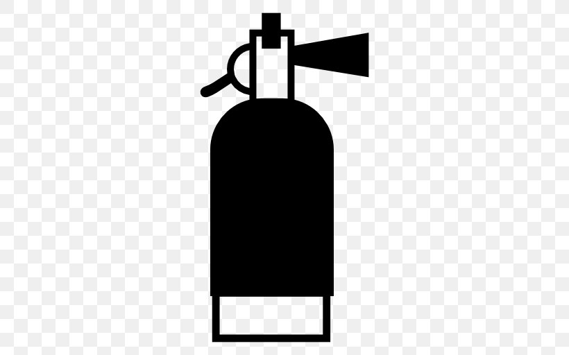 Fire Extinguishers Symbol, PNG, 512x512px, Fire Extinguishers, Augers, Black, Black And White, Bottle Download Free