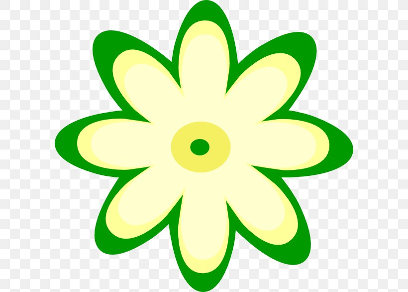 Flower Yellow Clip Art, PNG, 600x586px, Flower, Area, Artwork, Color, Common Daisy Download Free
