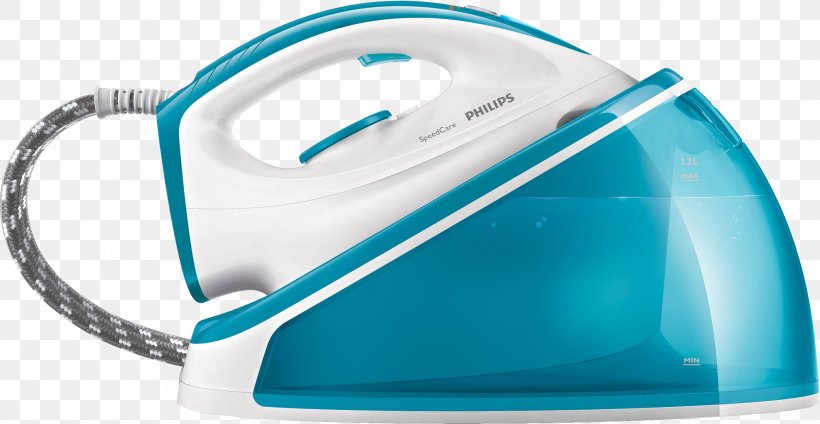 Philips Clothes Iron Steam Generator Amway, PNG, 1979x1025px, Philips, Amway, Aqua, Blue, Boiler Download Free