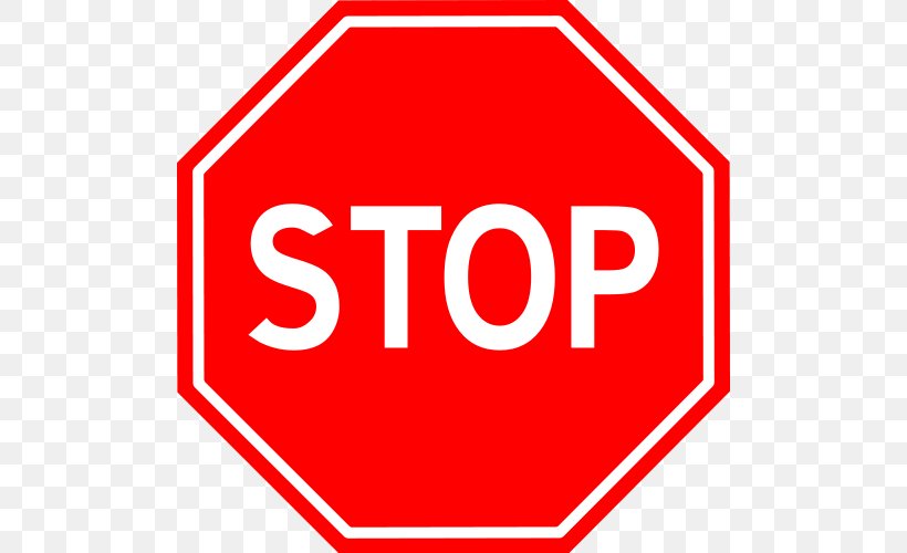 Stop Sign Traffic Sign Royalty-free, PNG, 500x500px, Stop Sign, Area, Brand, Floor Marking Tape, Logo Download Free