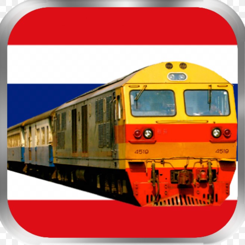 Train Railroad Car Rail Transport Passenger Car MRT, PNG, 1024x1024px, Train, Bangkok, Electric Locomotive, Locomotive, Mode Of Transport Download Free