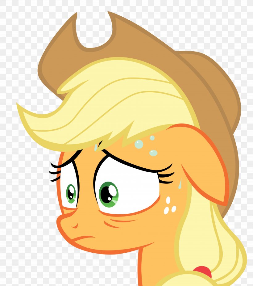 Applejack My Little Pony: Friendship Is Magic Fandom Equestria, PNG, 7000x7913px, Watercolor, Cartoon, Flower, Frame, Heart Download Free
