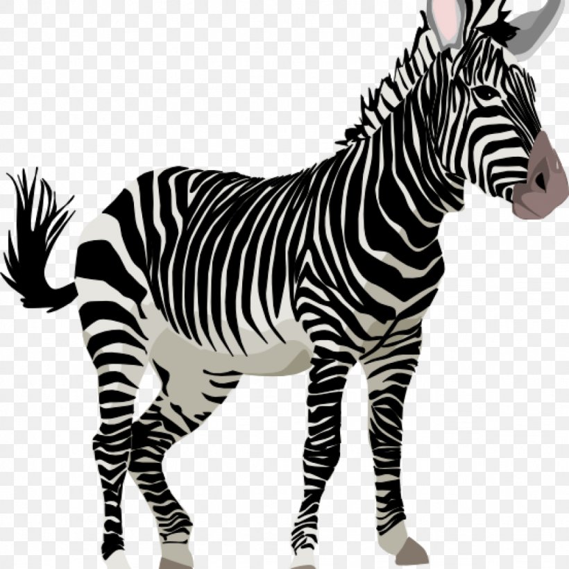 Clip Art Zebra Horse Pillow, PNG, 1024x1024px, Zebra, Animal, Animal Figure, Black And White, Decorative Arts Download Free