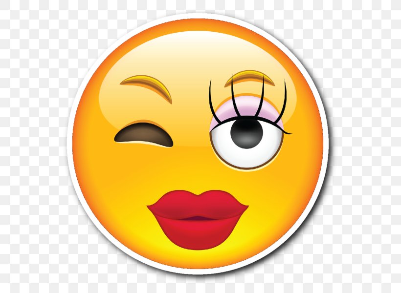 Emoticon Smiley Emoji Wink Clip Art, PNG, 600x600px, Emoticon, Emoji, Face, Facial Expression, Happiness Download Free