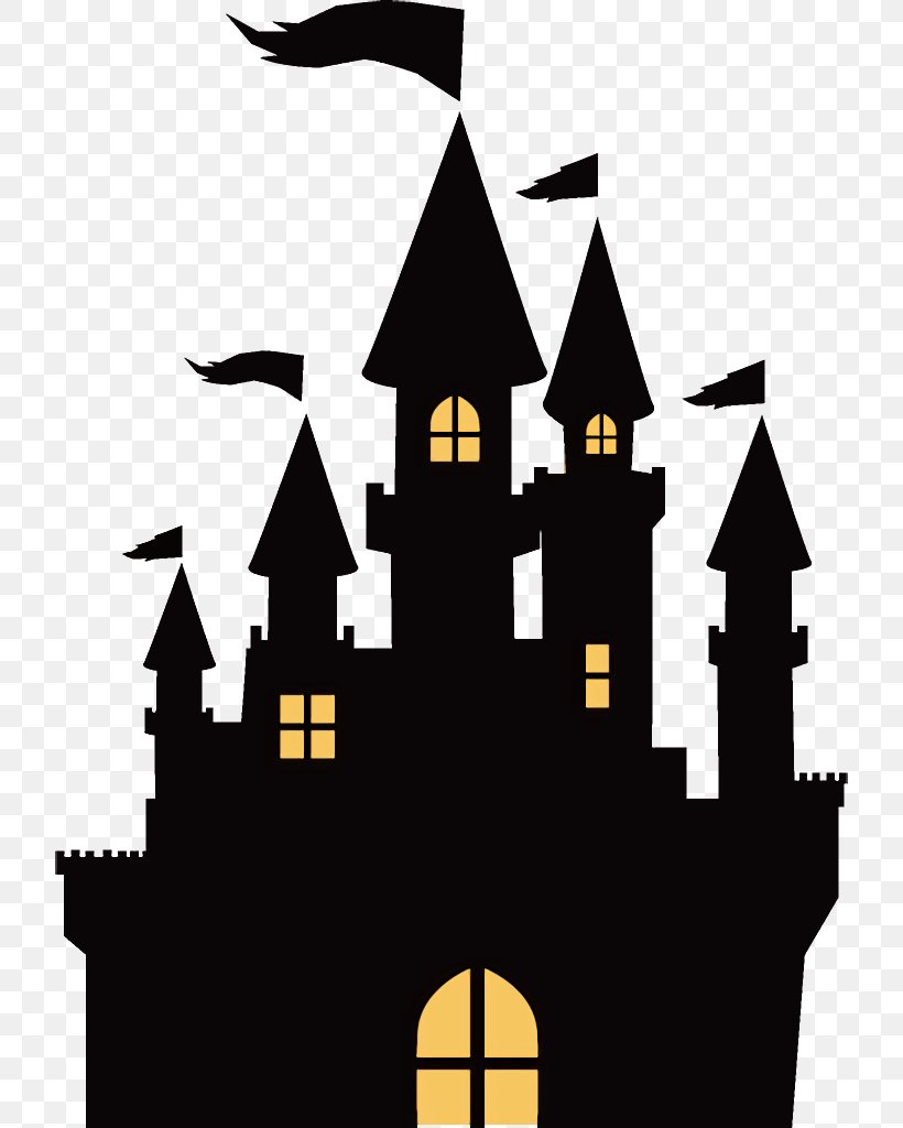 Haunted House Halloween Haunted Halloween, PNG, 720x1024px, Haunted House, Architecture, Blackandwhite, Castle, Halloween Download Free