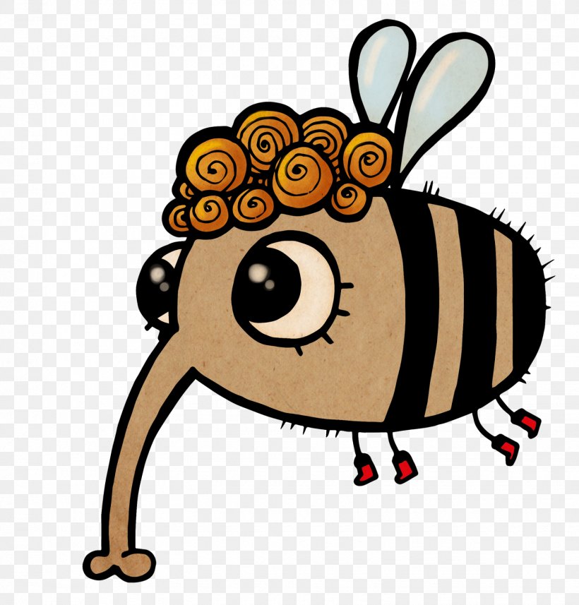 Honey Bee Insect Clip Art, PNG, 1530x1600px, Honey Bee, Artwork, Bee, Cartoon, Food Download Free