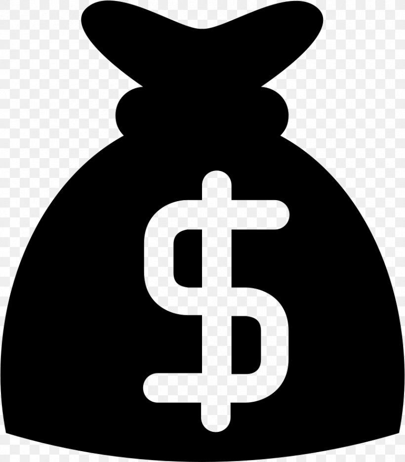 Money Bag Clip Art, PNG, 860x981px, Money Bag, Bag, Bank, Black And White, Logo Download Free