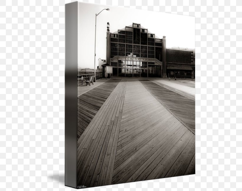 Asbury Park Architecture Facade Gallery Wrap Art, PNG, 516x650px, Asbury Park, Architecture, Art, Black And White, Boardwalk Download Free