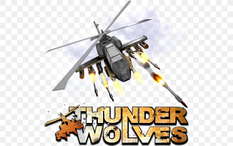 Thunder Wolves Helicopter Rotor Desktop Wallpaper, PNG, 512x512px, Thunder Wolves, Aircraft, Deviantart, Dock, Helicopter Download Free
