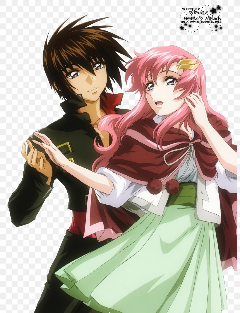 Kira Yamato Lacus Clyne Athrun Zala Cagalli Yula Athha Shinn Asuka, PNG, 800x1069px, Watercolor, Cartoon, Flower, Frame, Heart Download Free