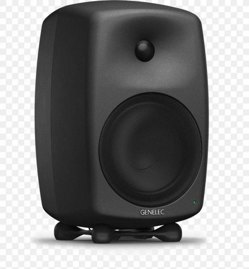 Studio Monitor Genelec Loudspeaker Powered Speakers Tweeter, PNG, 1295x1400px, Studio Monitor, Amplifier, Audio, Audio Equipment, Car Subwoofer Download Free