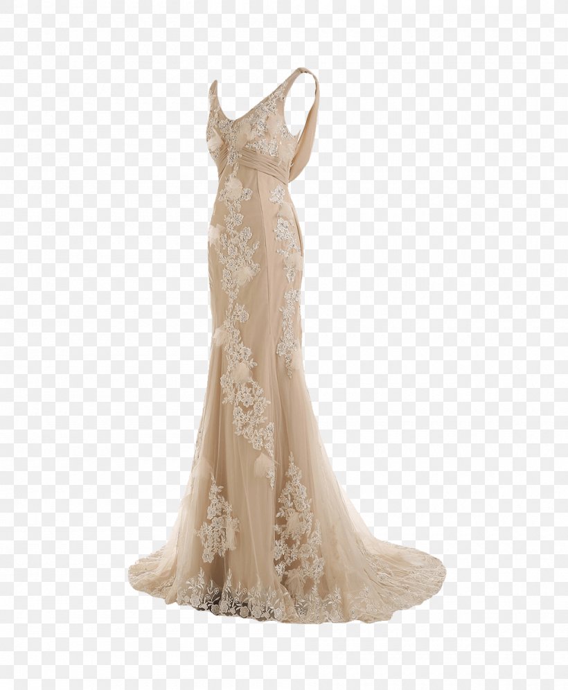 Wedding Dress Evening Gown Ball Gown, PNG, 1000x1215px, Wedding Dress, Backless Dress, Ball Gown, Beige, Bridal Clothing Download Free