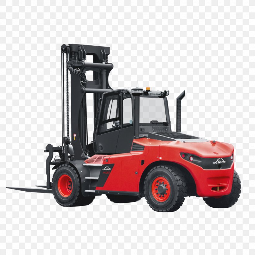 Forklift The Linde Group Linde Material Handling Hydraulic Drive System, PNG, 960x960px, Forklift, Automotive Exterior, Counterweight, Cylinder, Diesel Fuel Download Free