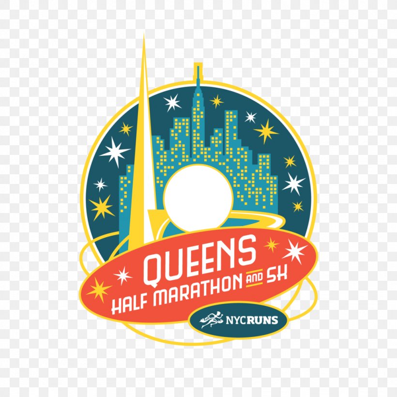 Queens New York City Marathon Logo Running, PNG, 1024x1024px, 5k Run, Queens, Brand, Half Marathon, Label Download Free