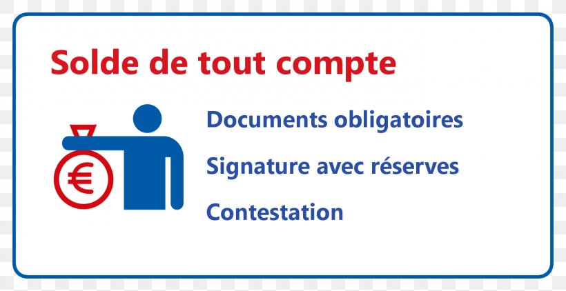 Reçu Pour Solde De Tout Compte En France Rupture Conventionnelle Du Contrat De Travail Employment Contract Brand, PNG, 1360x700px, Contract, Area, Banner, Blue, Brand Download Free