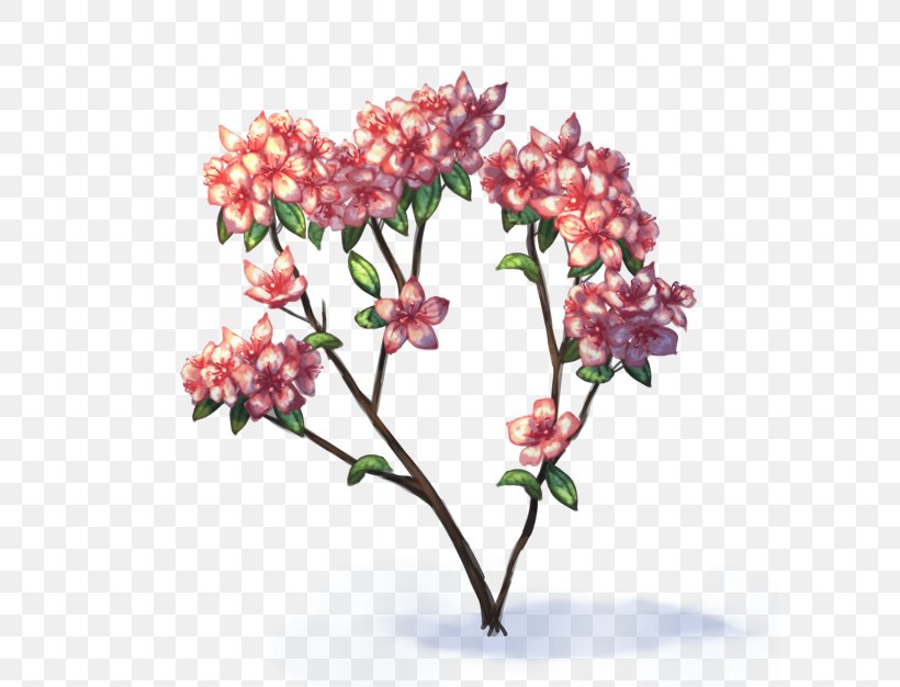 Azalea Krita Layers Flower, PNG, 600x626px, Azalea, Artificial Flower, Blossom, Branch, Cherry Blossom Download Free