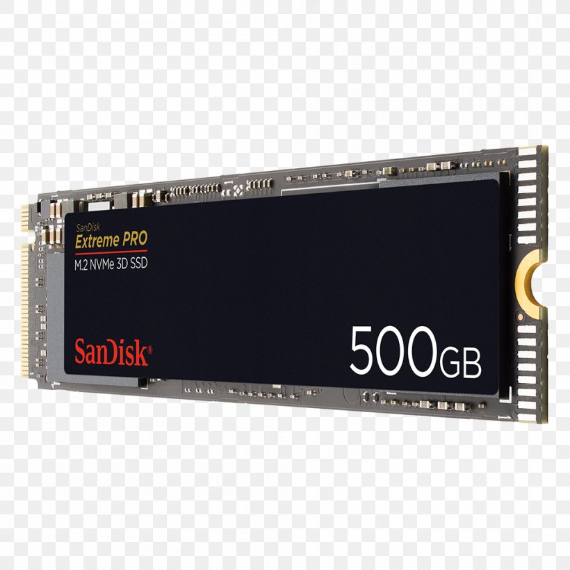 MacBook Pro Solid-state Drive NVM Express SanDisk Extreme PRO M.2 NVMe 3D SSD, PNG, 1000x1000px, Macbook Pro, Circuit Component, Electronic Device, Electronics, Electronics Accessory Download Free