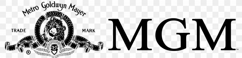 Metro-Goldwyn-Mayer Leo The Lion Logo Film Goldwyn Pictures, PNG, 5285x1275px, Metrogoldwynmayer, Benny Joon, Black, Black And White, Brand Download Free