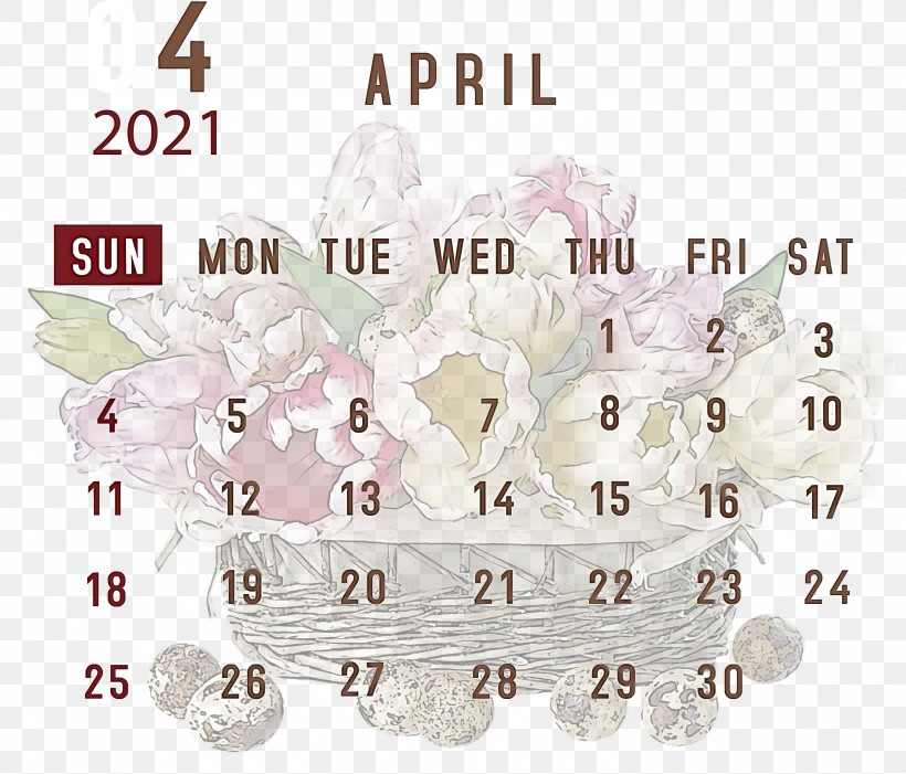 April 2021 Printable Calendar April 2021 Calendar 2021 Calendar, PNG, 3000x2567px, 2021 Calendar, April 2021 Printable Calendar, Human Body, Jewellery, Lilac M Download Free