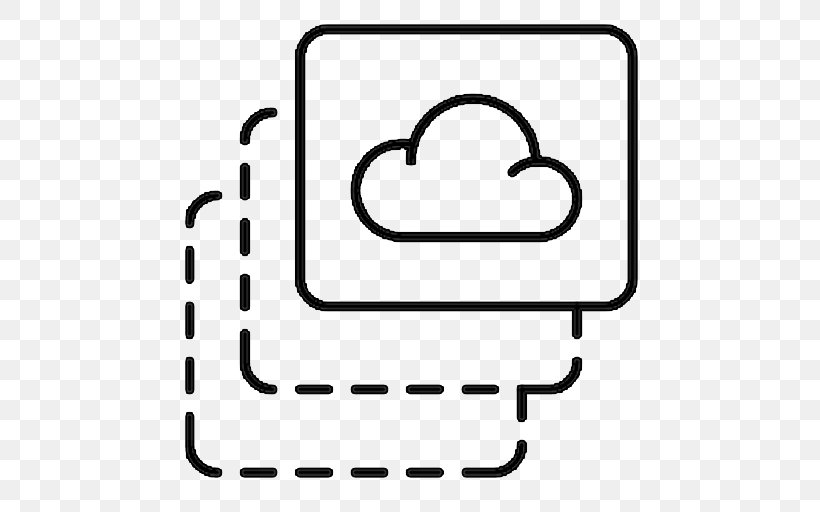 Cloud Storage Cloud Computing Computer Servers, PNG, 512x512px, Cloud Storage, Area, Backup, Black And White, Cloud Computing Download Free