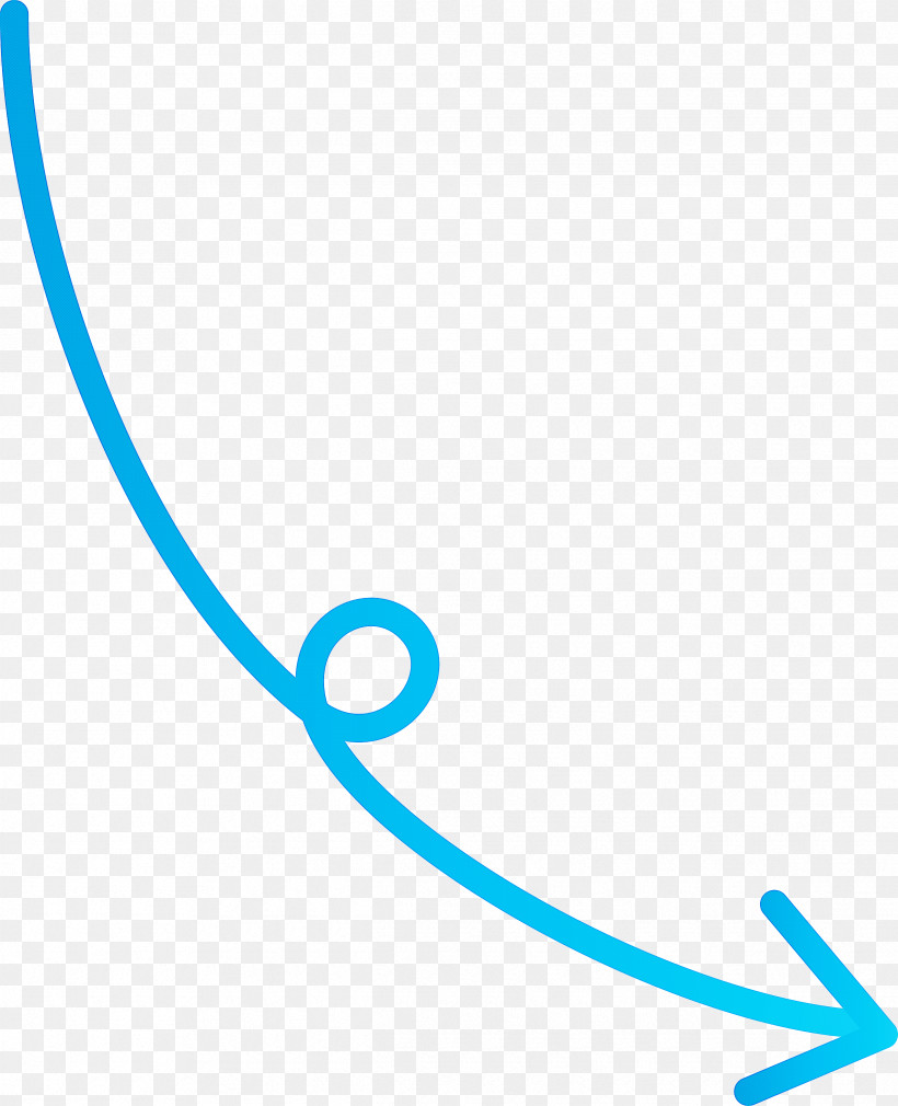 Curved Arrow, PNG, 2435x3000px, Curved Arrow, Line, Turquoise Download Free
