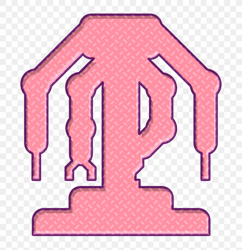 Robotics Icon Technologies Disruption Icon Robot Icon, PNG, 1054x1090px, Robotics Icon, Line, Pink, Robot Icon, Technologies Disruption Icon Download Free