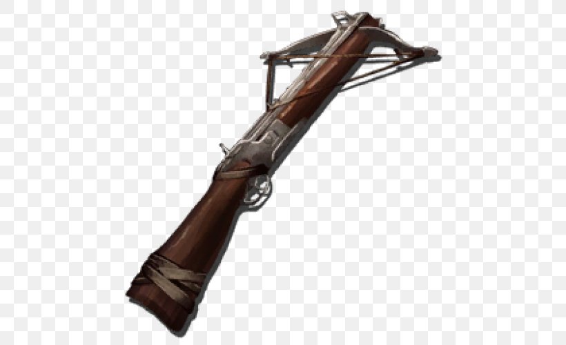 ARK: Survival Evolved Crossbow Ranged Weapon Slingshot, PNG, 500x500px, Watercolor, Cartoon, Flower, Frame, Heart Download Free