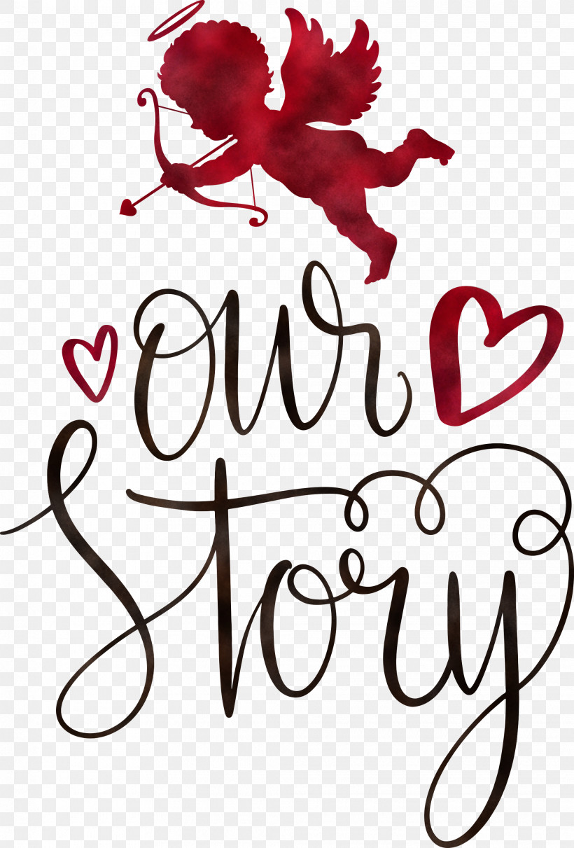 Our Story Love Quote, PNG, 2030x2999px, Our Story, Angel, Apple, Arrow, Decal Download Free