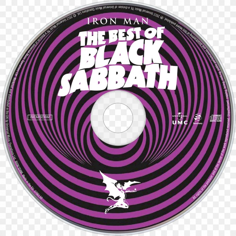 Black Sabbath Master Of Reality Album Compact Disc 0, PNG, 1000x1000px, Watercolor, Cartoon, Flower, Frame, Heart Download Free